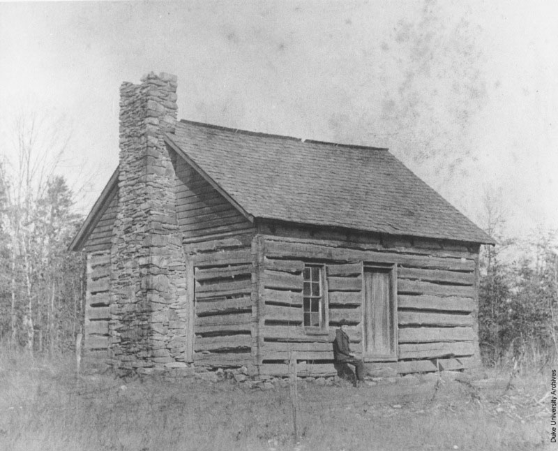 Brown’s Schoolhouse in Randolph County, North Carolina, ca.1842, Duke University Archives