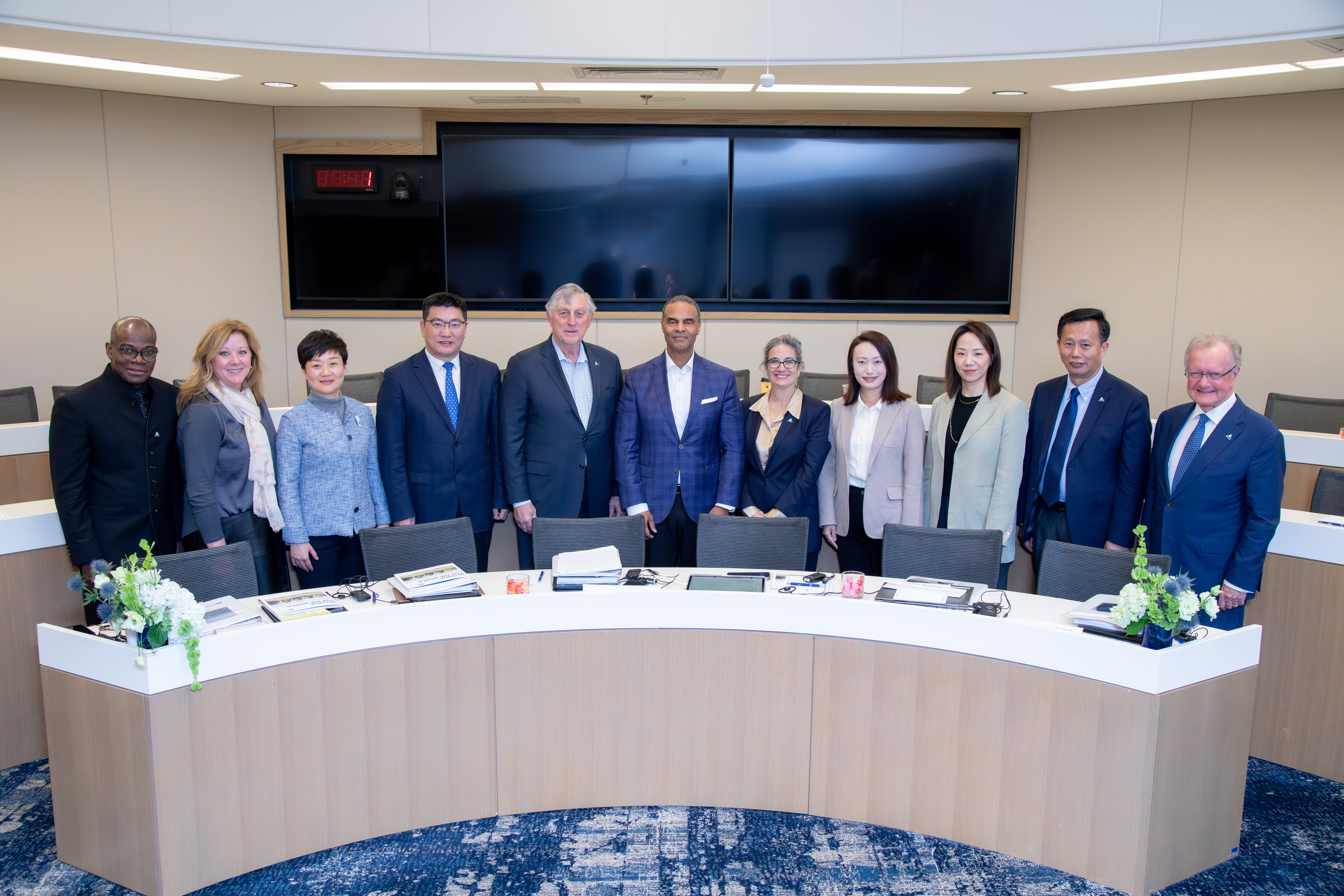The Duke Kunshan University Board of Trustees Photo by Kevin Seifert