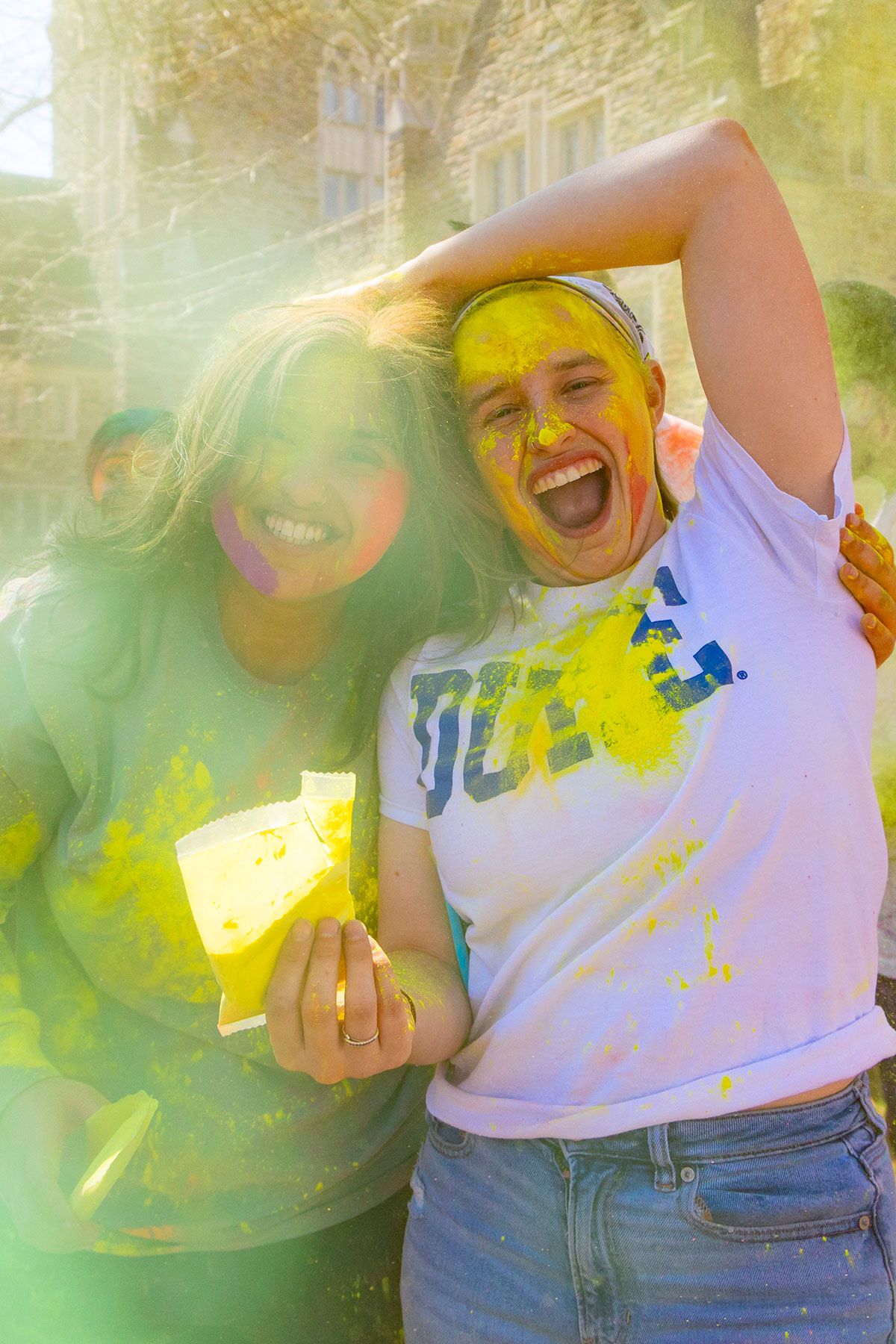 two students together