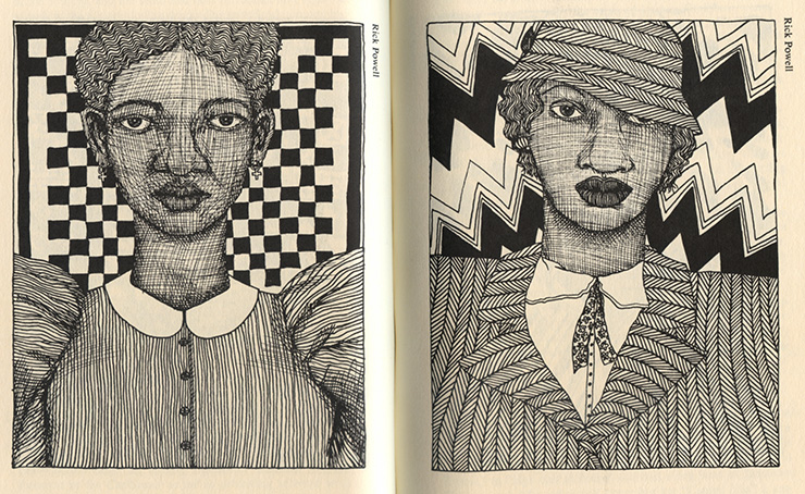 Richard Powell illustrations.