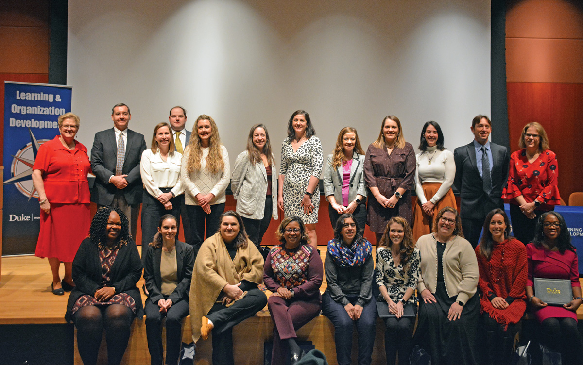 The 2022 Duke Management Academy class. Photo by Jack Frederick.