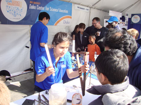 Duke Science at the National Mall in DC