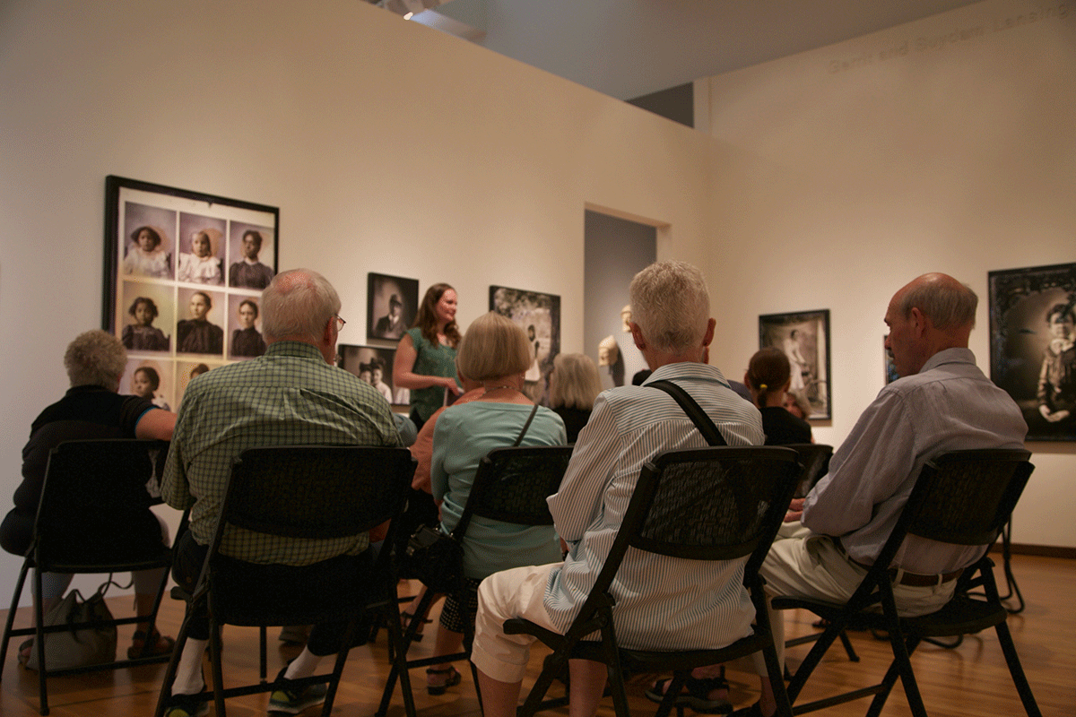 Reflections helps seniors fighting dementia to engage with art. Photo by Maya O'Neal