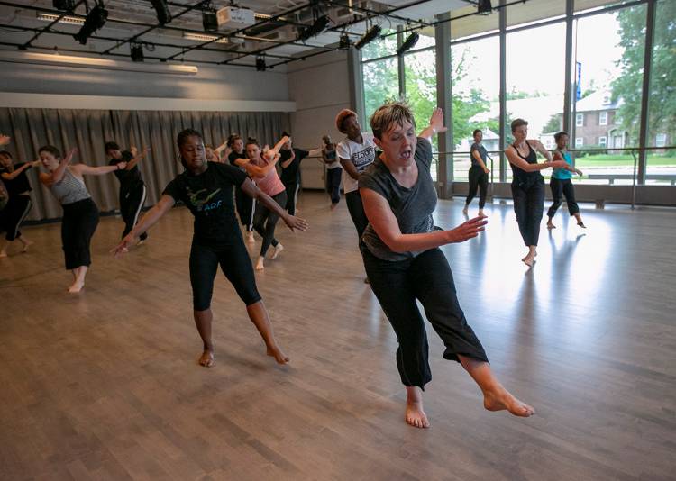 ADF dance class in the Ruby