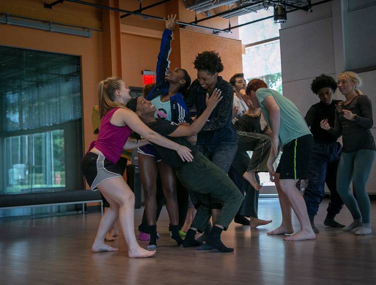 ADF dance class in the Ruby