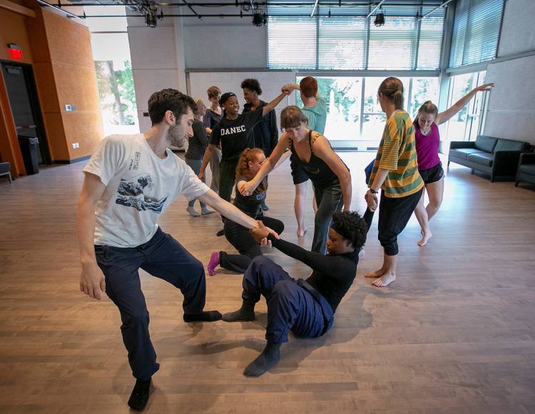 ADF dance class in the Ruby