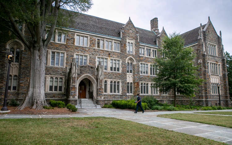 The Sociology-Psychology Building, which has been renamed the Reuben-Cooke Building.