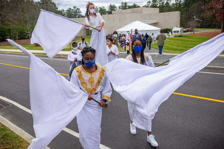 Dance Back Together procession