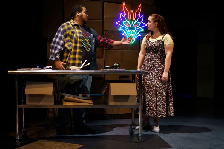 A scene from “She Kills Monsters” Photo by John West/Trinity College 