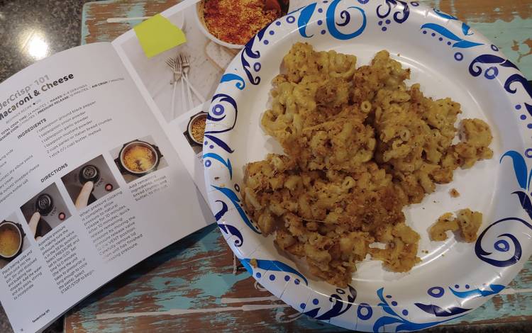 Andrea Cable's crispy and creamy macaroni and cheese. Photo courtesy of Andrea Cable.