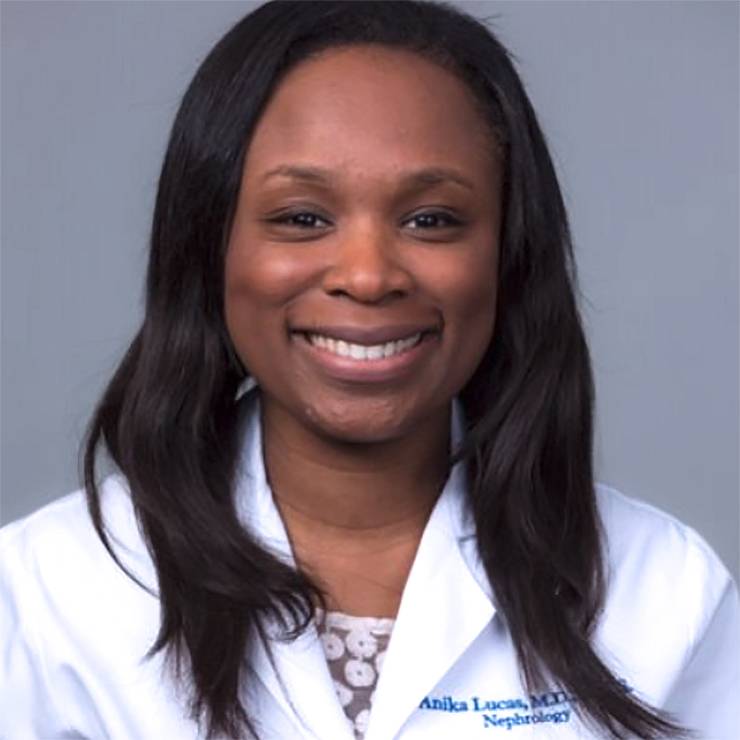 Anika Lucas, house staff for Duke's Nephrology Division. Photo courtesy of Anika Lucas.