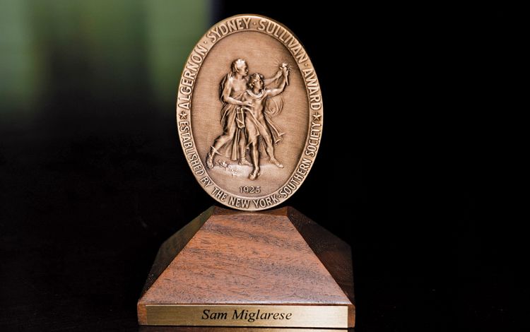 The 2022 Algernon Sydney Sullivan Awards honor selfless members of the Duke community. Photo by Jim Wallace.