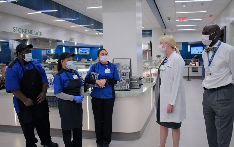 After making it a goal to meet as many people as she could in 2021, Barbara Griffith, second from right, will rely on her tracking system to achieve her 2022 priorities. Photo courtesy of Duke Raleigh.
