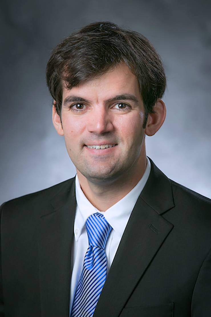 Duke Global Health Innovation Center Grants & Contracts Administrator Benjamin Spain.