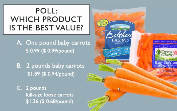 Buying in bulk is cheaper because it requires fewer materials and labor to package items.