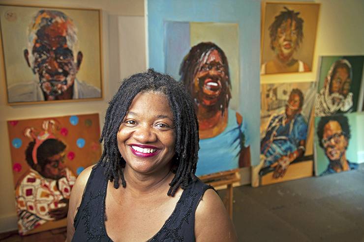 Since 2014, Beverly McIver has been the Esbenshade professor of the practice of art, art history and visual studies.