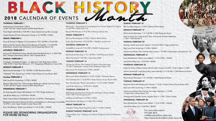 Black History Month events