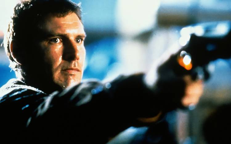 Actor Harrison Ford as seen in Blade Runner.