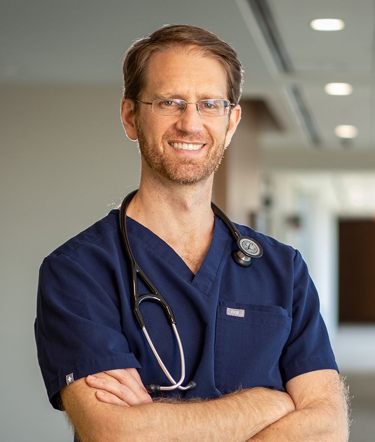 Duke Associate Professor of Medicine Dr. Cameron Wolfe. Photo courtesy of University Communications.
