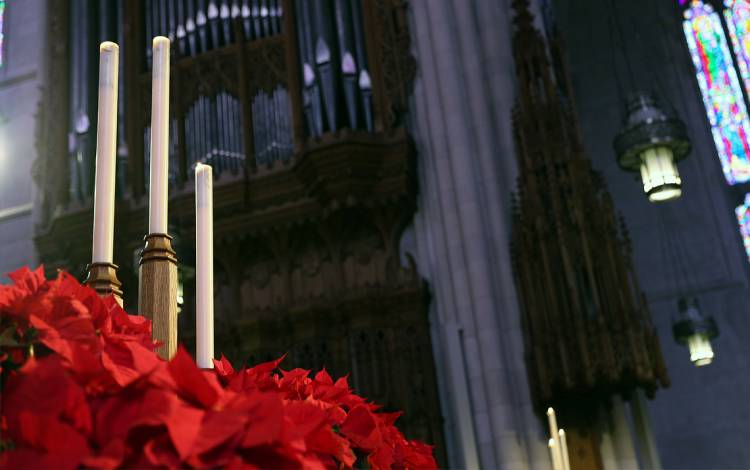 Duke University Chapel by Candlelight 