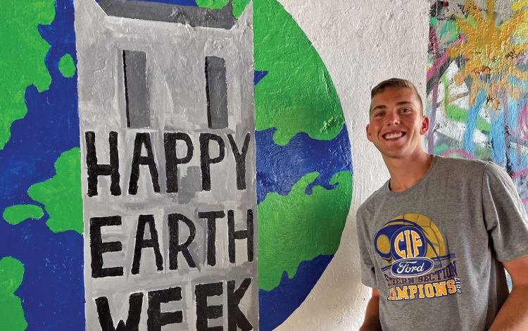Carsten Pran has poured his energy and creativity into spreading the message of sustainability. Photo by Jason Elliott.