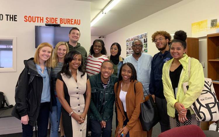 Students and organizers with the DukeEngage project in Chicago have been spending the summer working with under-resourced communities. Photo courtesy of Kisha Daniels.