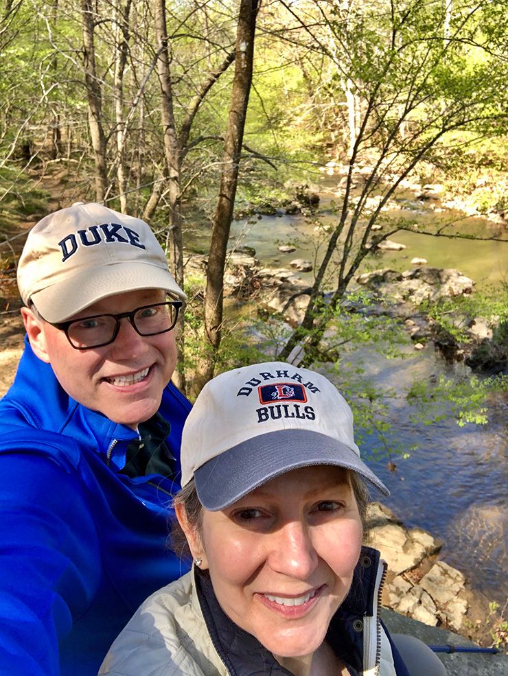 Eric Rohlfing and his wife, Dr. Celeste Rohlfing