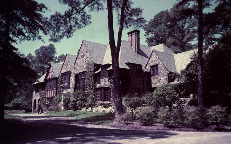 Faculty House 1 was the home of President William Preston Few, who helped shape Duke’s establishment in Durham. Photo courtesy of the Duke University Archives. Faculty House 1 was the home of President William Preston Few, who helped shape Duke’s establishment in Durham. Photo courtesy of the Duke University Archives.