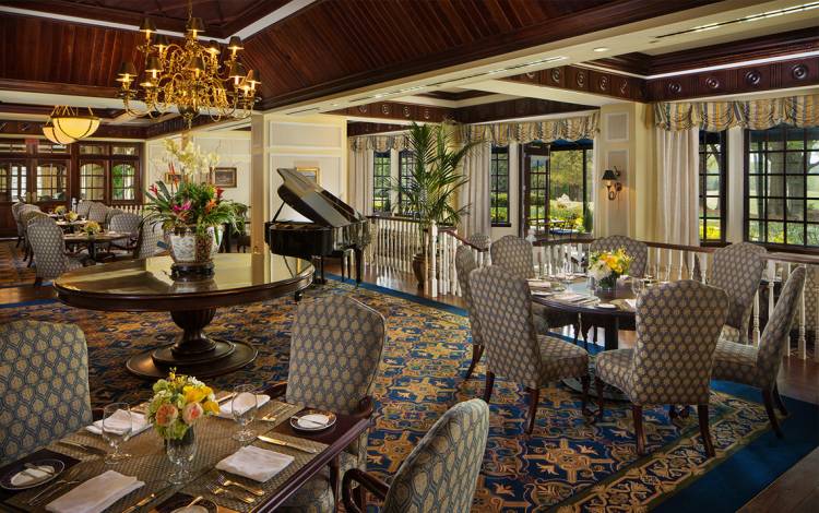 The Washington Duke Inn & Golf Club's Fairview Dining Room has won awards thanks to its great food and service. Photo courtesy of the Washington Duke Inn & Golf Club.