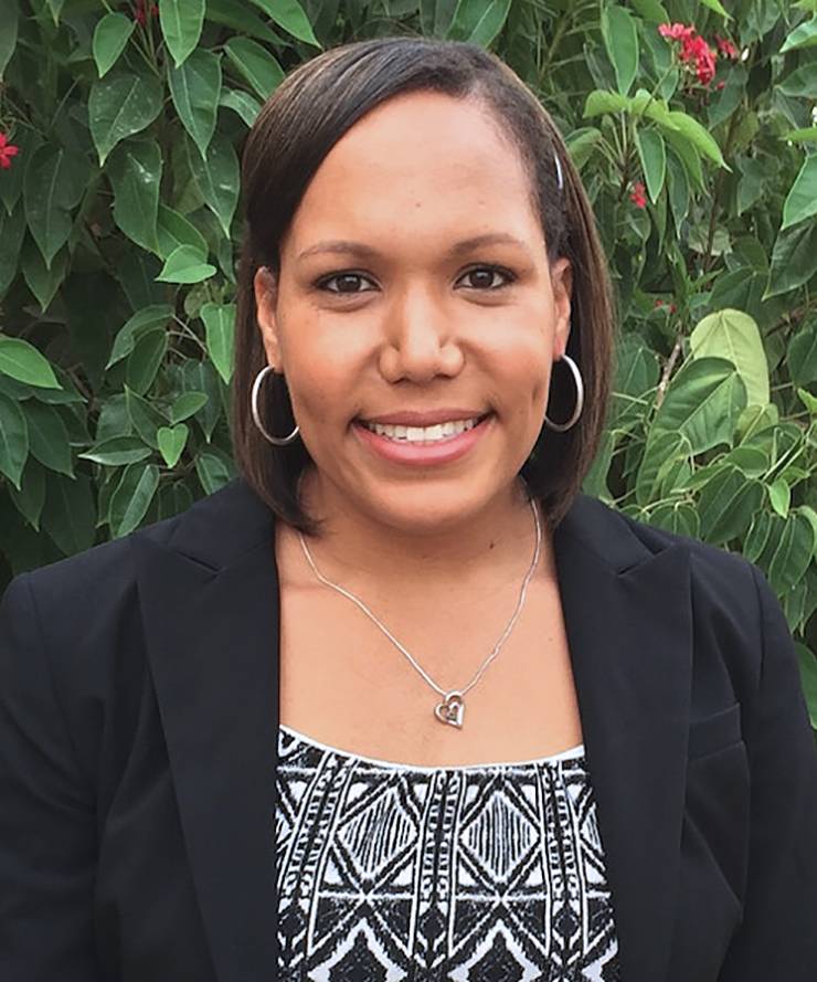 Genille Anderson, with the Sanford School of Public Policy, participated in the Front Line Supervisors Program in 2019. Photo courtesy of Genille Anderson.