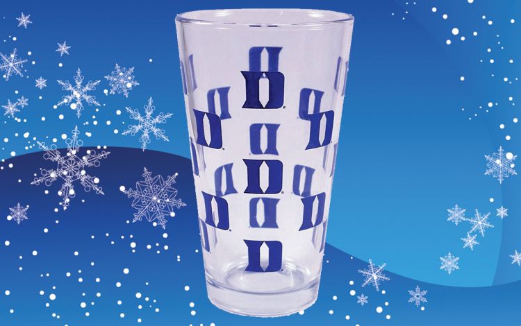 A Duke pint glass.