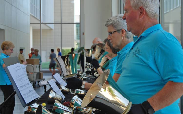 The Made in Heaven Handbell Choir.