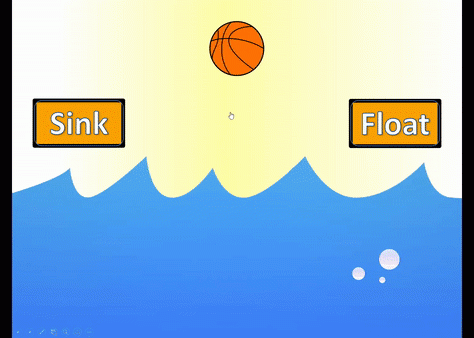 Participants played a sink-or-float game on the computer during the study. (Shachnai, Kushnir, Bian https://osf.io/qfjk9)