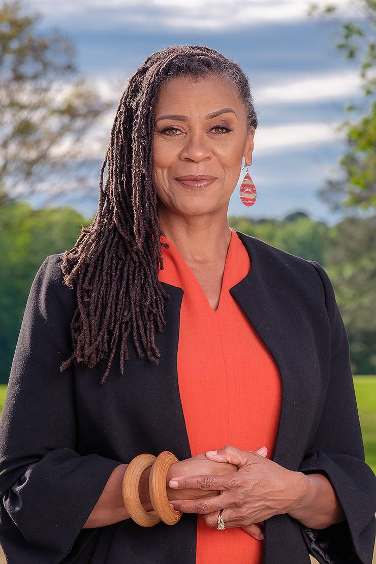 North Carolina Central University Associate Professor Lenora Helm Hammonds sharpened her idea for a digital humanities project while taking part in a fellowship with the John Hope Franklin Humanities Institute. Photo courtesy of Lenora Helm Hammonds.