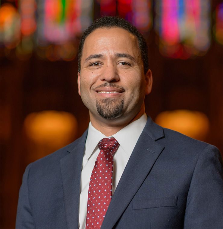 Duke University Chapel Dean Rev. Luke Powery. Photo courtesy of University Communications.