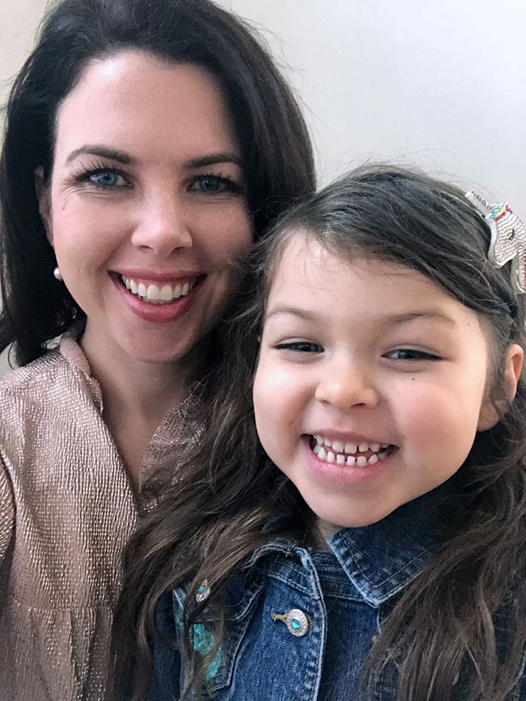 Mary McKee cherishes the time she can spend with her daughter, Isabel. Photo courtesy of Mary McKee.