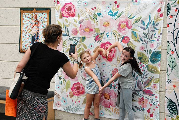 Free Family Days at the Nasher Museum of Art have become one of Duke's most popular family events.
