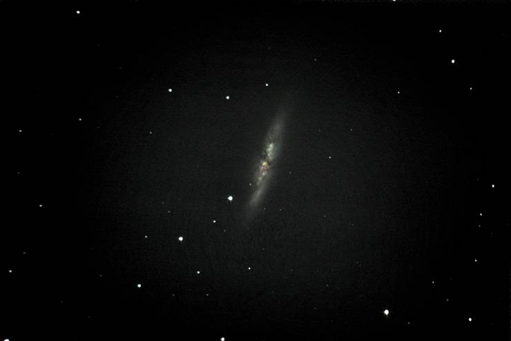View of the night sky.
