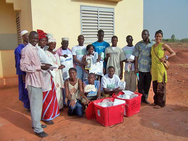 Supplies from REMEDY at Duke helped this clinic in Banankoro, Mali.