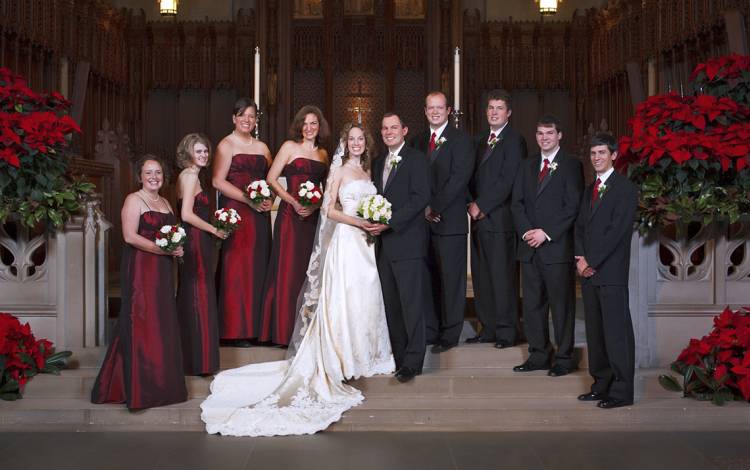 Blanche Williams has been to hundreds of weddings at Duke University Chapel, but her favorite was the 2010 wedding of her daughter, Catherine.