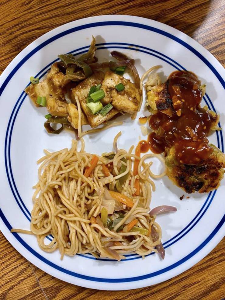 Rupal Vora made Indochinese cuisine at home. Photo courtesy of Rupal Vora.