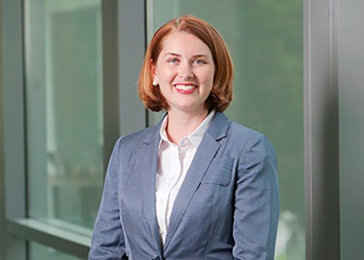 Associate Director for Student and Alumni Engagement at the Nicholas Institute for Energy, Environment & Sustainability Stacy Peterson. Photo courtesy of Stacy Peterson.