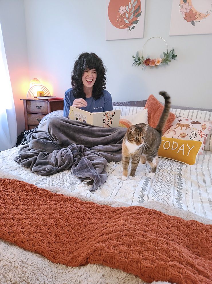 Adrienne Efland of Duke Eye Center South Durham has found ways to head into the new week feeling rested and recharged. Photo courtesy of Adrienne Efland.