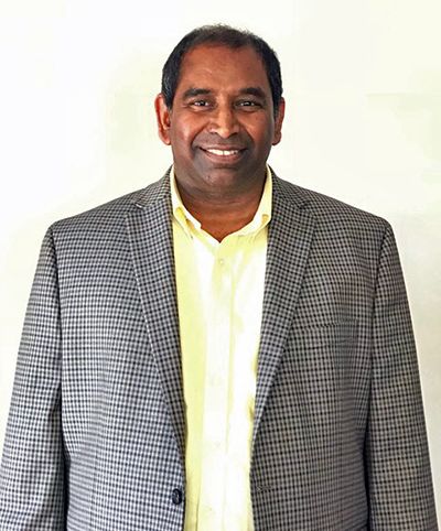 Duke Cancer Institute's Bose Kamineni makes it a point to acknowledge the help he gets from colleagues. Photo courtesy of Bose Kamineni.
