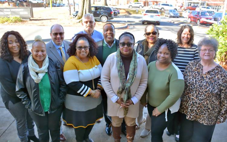 Duke’s Workers Compensation team. Photo by Jonathan Black.