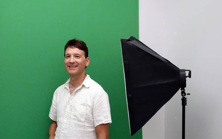 Paul Zizzo of the Nicholas School for the Environment learned important video schools with the help of Lynda.com, which is now LinkedIn Learning. Photo courtesy of Paul Zizzo.