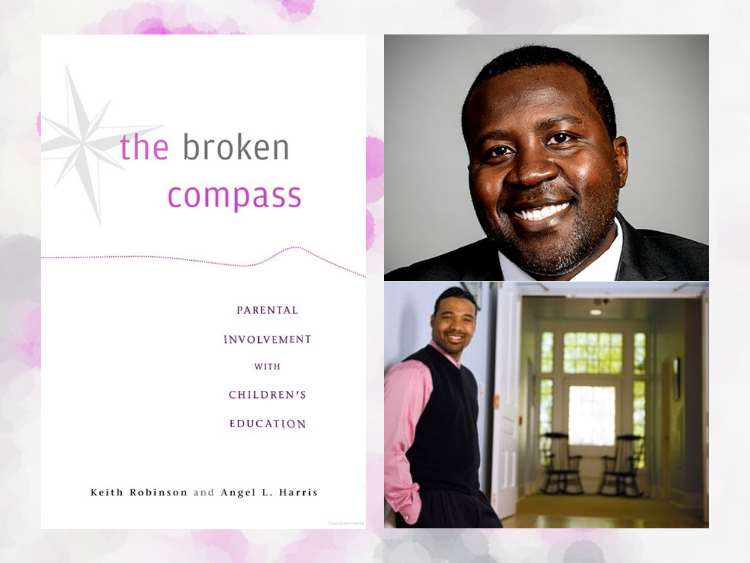 The Broken Compass book cover with author Angel Harris