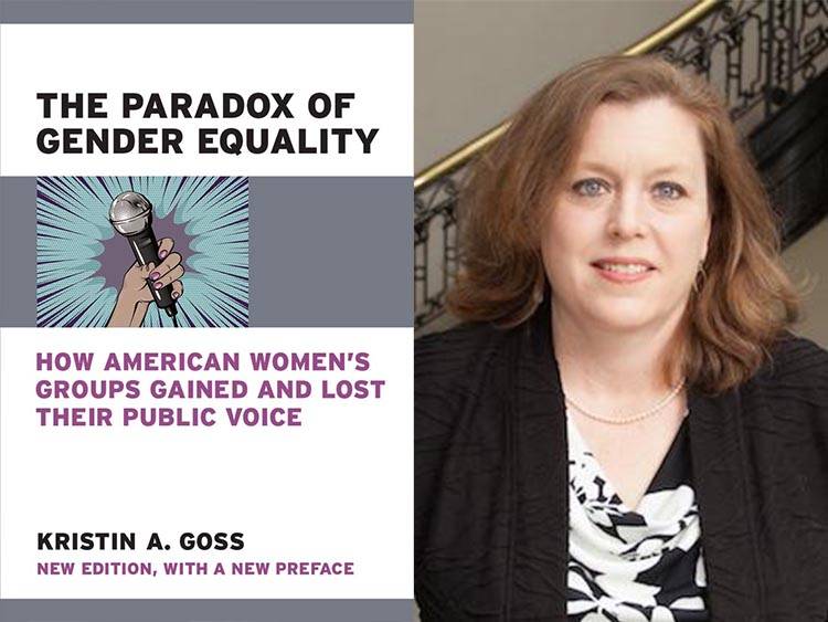 The Paradox of Gender Equality book cover with author Kristin Goss