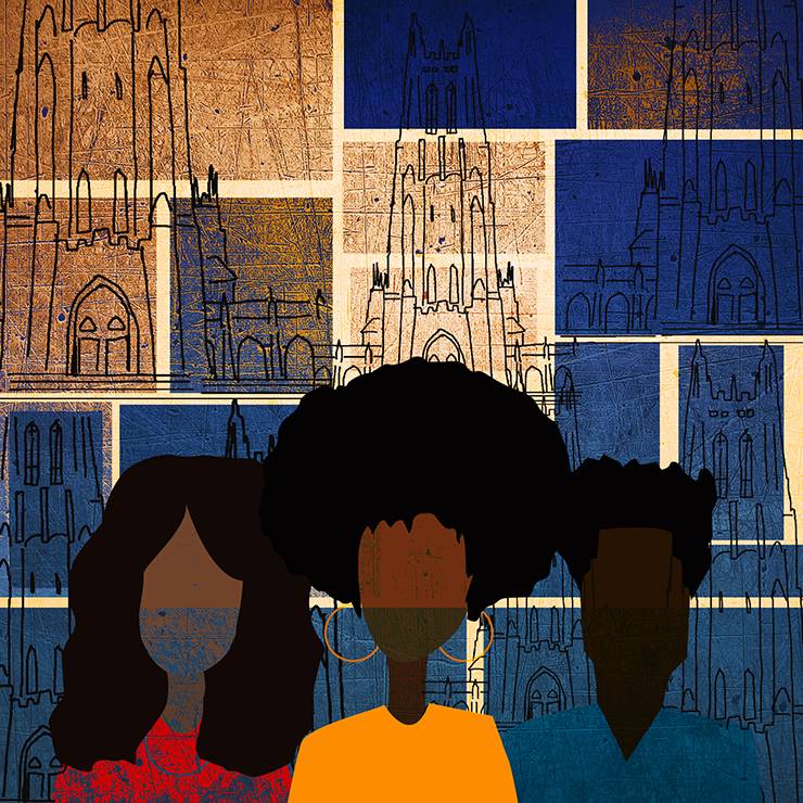 Working Toward Racial Justice Series graphic by Zaire McPhearson.