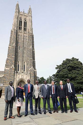 Visit from a Kenyan team led by former Prime Minister Odinga